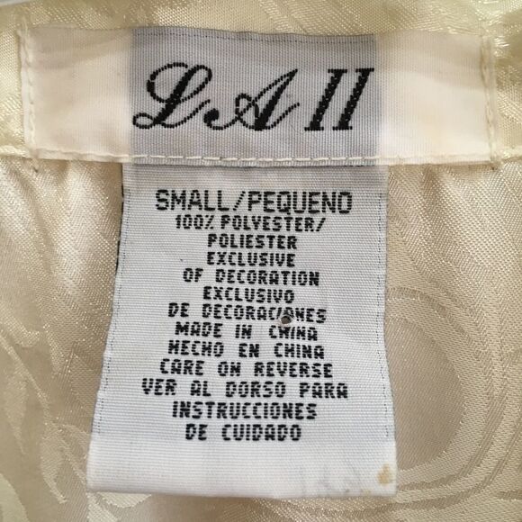 NEW WITH TAGS VINTAGE LA II SLEEP SHIRT IN CREAM‎ - Picture 5 of 8